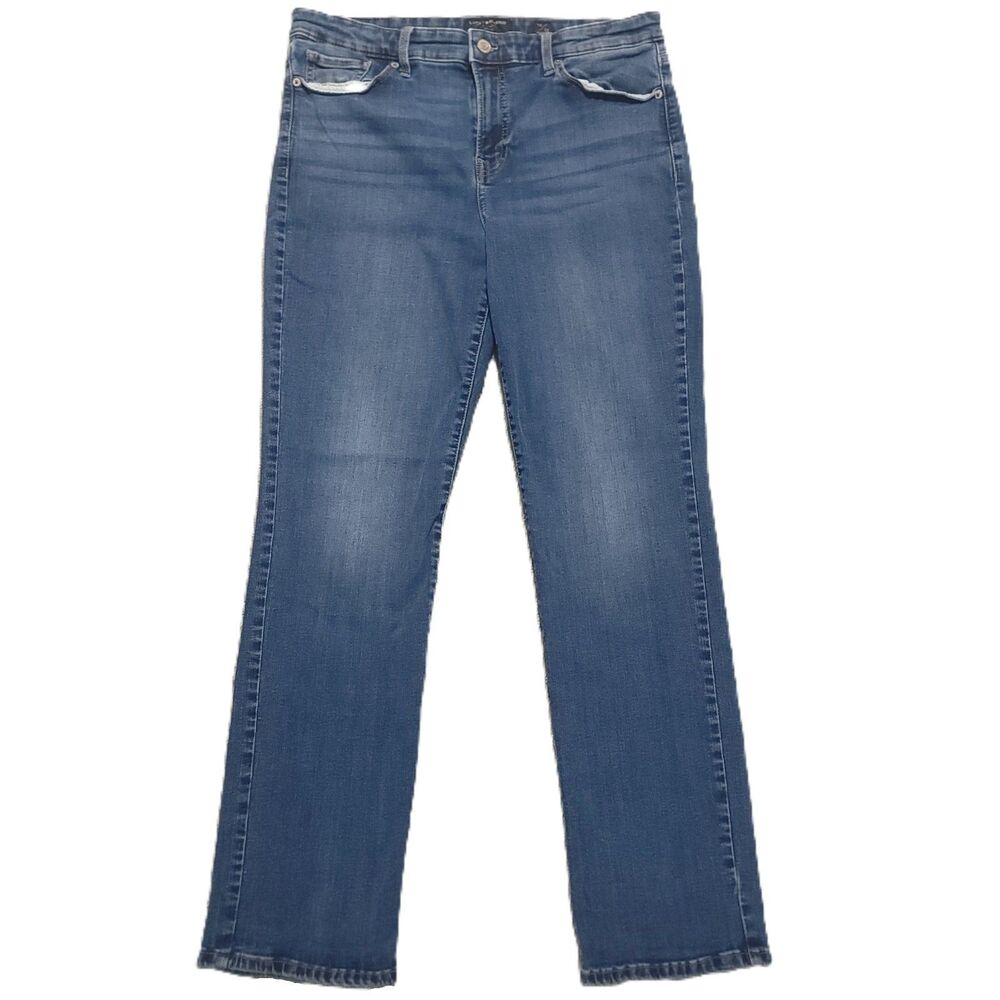 Lucky Brand Mid Rise Straight Sweet Jeans Womens 14/32 Blue Denim Pants